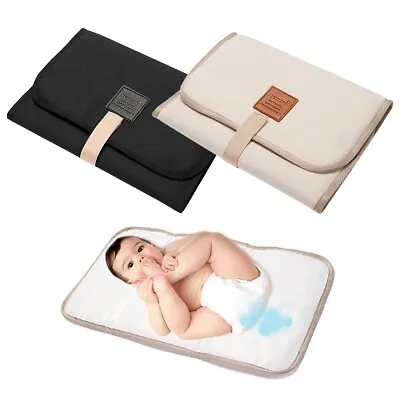  Portable Washable Baby Waterproof Nappy Diaper Travel Foldable Changing Mat Pad • £5.59