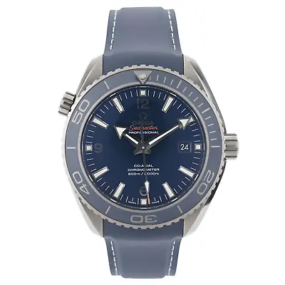 OMEGA Planet Ocean 232.92.46.21.03.001 Co-Axial Titanium Men's 46mm Watch W/B&P • $4599.99