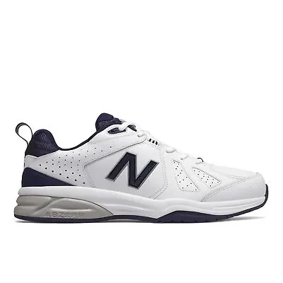New Balance Mens Extra Wide Fit (4E) Leather Sneakers (624) In White Size 7-19 • $227.26