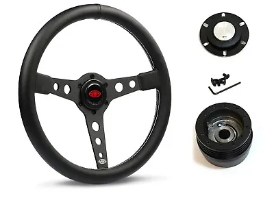 SAAS Steering Wheel SW616OS-WS & Boss For Toyota Supra MA61 1981-1985 • $221