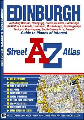 Edinburgh Street Atlas (A-Z Street Maps & Atlases)Geographers A-Z Map Company • £2.67