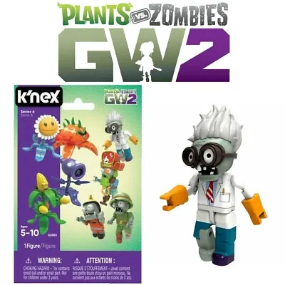 Knex Plants Vs. Zombies Garden Warfare 2 Series 6 Zombies Mini Figure Scientists • $33.95