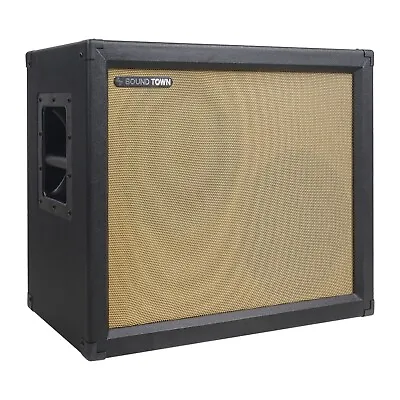 Sound Town 2 X 12  130W Open-back Guitar Speaker Cabinet Black (GUC212OBBK) • $264.34