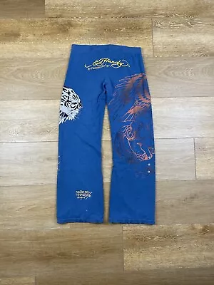 Vintage Y2K Ed Hardy Lowrise Sweatpants Size Medium  • $80