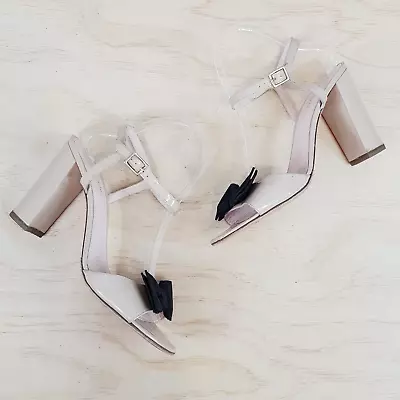 [ KATE SPADE ] Womens Patent Leather Ankle Strap Sandals Shoes | Size US 9.5 • $120