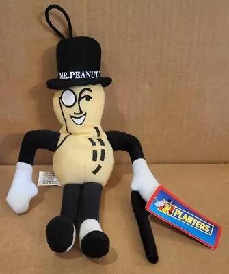 VTG • Planters • Mr. Peanut • 10  Bean Bag Plush • W/Tags • 1990's • Nabisco • $14.99