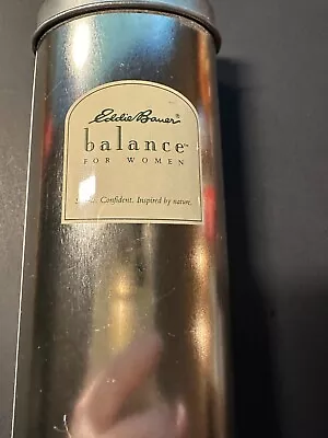 Eddie Bauer Balance  For Women Perfume Tin Empty  Free Shipping • $8.55