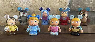 Disney Vinylmation Cinderella Series Complete Set Of 8 With Pink Dress Chaser • $79.99