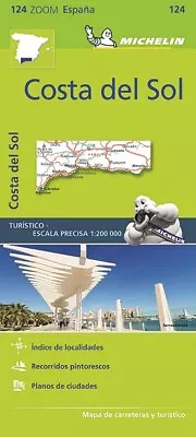 Michelin 125 ZOOM Espana Islas Canarias Motoring & Tourist Map 1 : 150 000 • £3