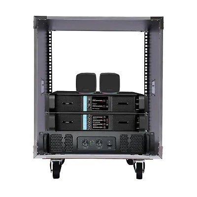Audio Equipment Rack 12U Portable Rolling Network Rack Swivel Caster Wheels New! • $83