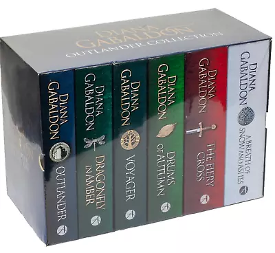 NEW Outlander 6 Books Collection Library Diana Gabaldon Bestselling Slipcase Set • $79.99