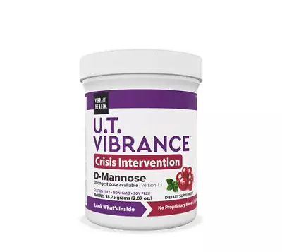 Vibrant Health U.T. Vibrance Mannose & Botanicals 2.07pz Powder • $32.80