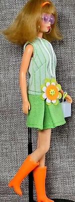 Vintage Barbie Mod 60's Groovy Make Mine A Mini  Francie Twiggy Casey Sz 🏵 • $24.99