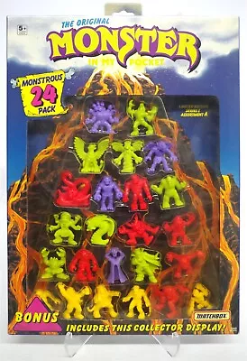 Vintage (1990) Matchbox MONSTER IN MY POCKET Monstrous 24 Pack Sealed New MIB • $122.50