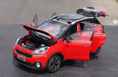 $60.69 • Buy Original Factory 1/18 Scale Dongfeng Yueda Kia KX3 2016 Red Alloy Model Car Gift