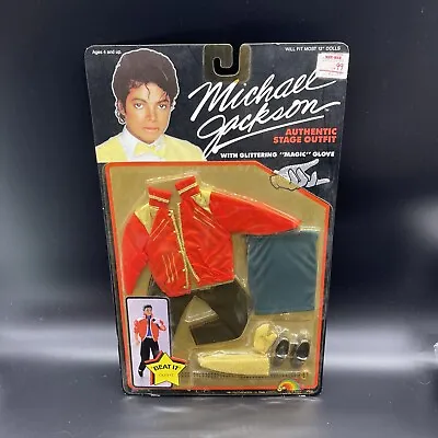 Vintage Michael Jackson 1984 Authentic Stage  Beat It  Doll Outfit New Sealed • $64.95