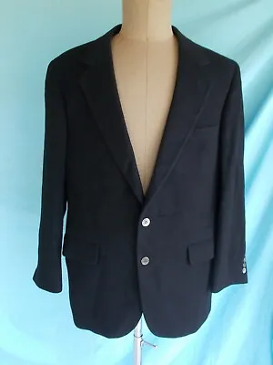 Bill Blass Black Cashmere 2 Button Jacket • $67