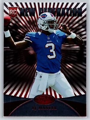 2013 Panini Certified EJ Manuel Rookie Platinum Red Parallel RC #230 • $1.99