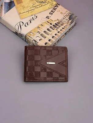 Fashionable Modern Classic Style Unisex Leather Money Card Wallet Bag • £3.99