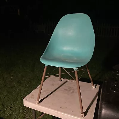  1950s Scoop Chair Turquoise Local Pick Up Only • $17.99