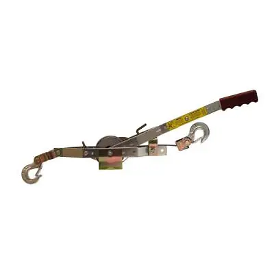 Winch Puller Come Along Tool 1500 Lb. 3/4-Ton Capacity 22 Ft. Max Lift W/ Cable • $57.08