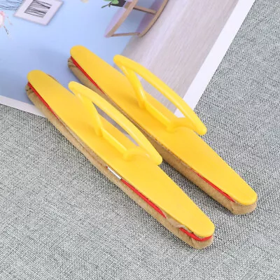  2 Pcs Nail Cleaning Tool Waxing Brush Coatrack Double Sided • $7.19