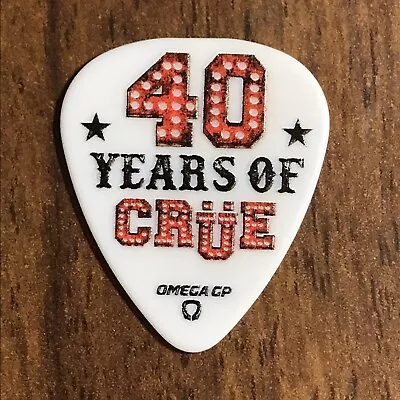 Motley Crue Tommy Lee Tour Guitar Pick 40 Years • $4.99