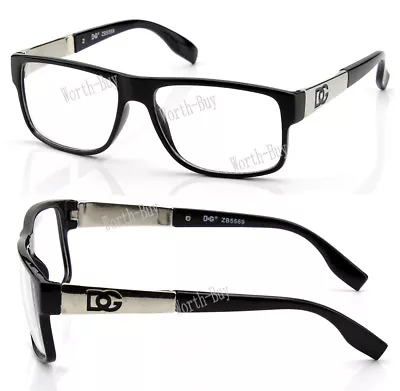 New Mens Womens Clear Lens Eye Glasses Designer Frame Optical RX Fashion Square • $11.99