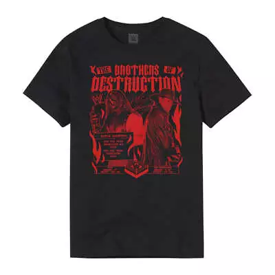 Wwe The Brothers Of Destruction Fanzine Undertaker Kane T-shirt All Sizes New • £19.99