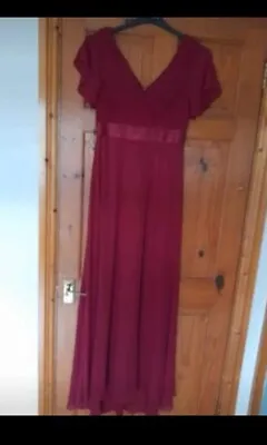 Maroon Bridesmaid Dress • £10