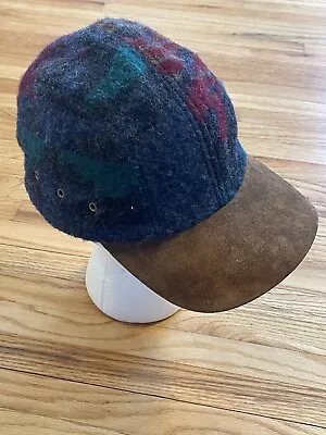 Vintage 90s Woolrich Aztec Men’s Wool Baseball Cap Hat READ • $24.99