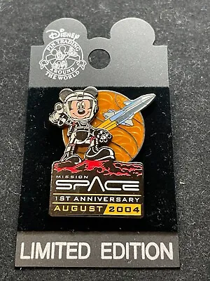 Disney Pin - WDW - Mickey Mouse - Mission Space - First Anniversary 1st 31276 LE • $24.99