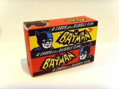 BATMAN - A&BC (Red Bat) - Superb Custom Picture/ Gum Cards Display Box. • £5.99