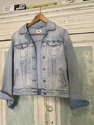 Just Jeans Denim Jacket Size 10 Ladies Women’s S Light Blue • $16.99