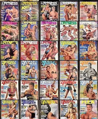 Muscle & Fitness - FLEX Magazines 1986 - 1998 Ferrigno Everson Lundgren Norris • $5.99