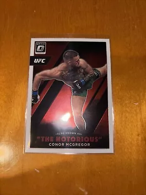 Conor McGregor 2022 Panini Donruss Optic UFC #6 “The Notorious” Also Known As  • $0.99