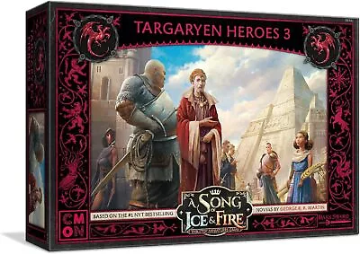 A Song Of Ice And Fire Tabletop Miniatures Game Targaryen Heroes III Box Set  S • $28.57