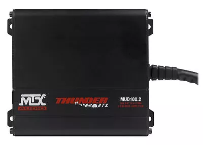 MTX MUD100.2 200 Watt RMS 2-Channel Amplifier Amp For Polaris RZR/ATV/UTV/Cart • $199.95