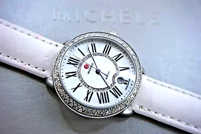 Michele Serein MW21B01D2963 Mid 134 Diamonds 36mm Ladies Watch 2 Bands • $799