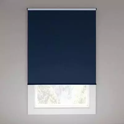 Cordless Blackout And Light Filtering Fabric Roller Shade - 37 /55 /72 W X 72 L • $34.25