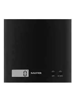 Salter Arc Flat Electronic Scale Black • £8