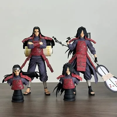 10.6'' Anime Naruto PVC Action Figures - Uchiha Madara & Senju Hashirama Toys • $44.99