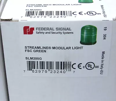 Federal Signal SLM200G StreamLine Modular Multifunctional LED Beacon [CTW] • $118.72