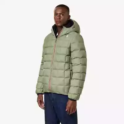 K-WAY Man Down Jacket Reversible Art. K4121NW Mod. Jack Echo Stretch Thermo • $334.87