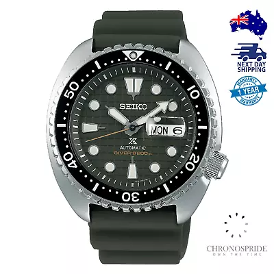 Seiko Prospex King Turtle SRPE05 SRPE05K1 Waffle Green Mens Automatic Watch • $705