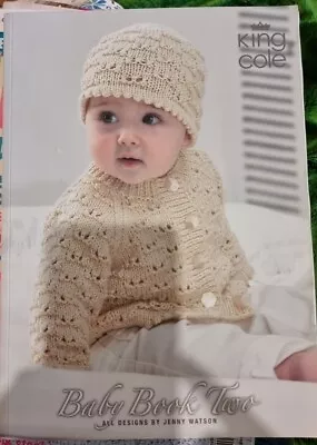King Cole Baby Book Two : 12 Knitting Designs By Jenny Watson.  • £8.99