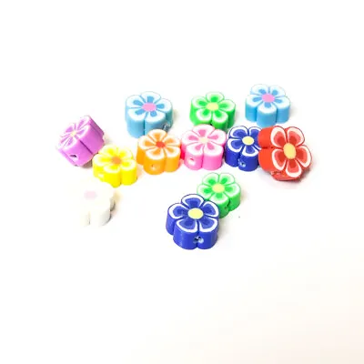 2 Packs Flower Beads Daisy For Jewellery 10mm Making Card Crafting NEW • £1.50