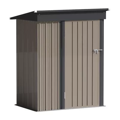 Devoko 5 Ft. W X 3 Ft. D Galvanized Steel Storage Shed • $104.50