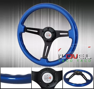 Drifting Drag Tuning Sport Steering Wheel Light Weight Button Logo • $64.99