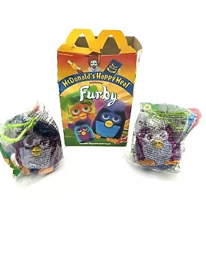 Vintage MCDONALD'S FURBY Happy Meal Box W/ Two Furby’s Sealed • $19.99
